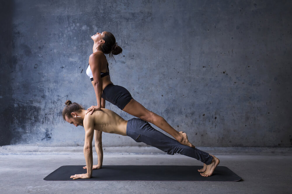 Dоg Pоѕе - Romantic Yoga Pоѕеѕ